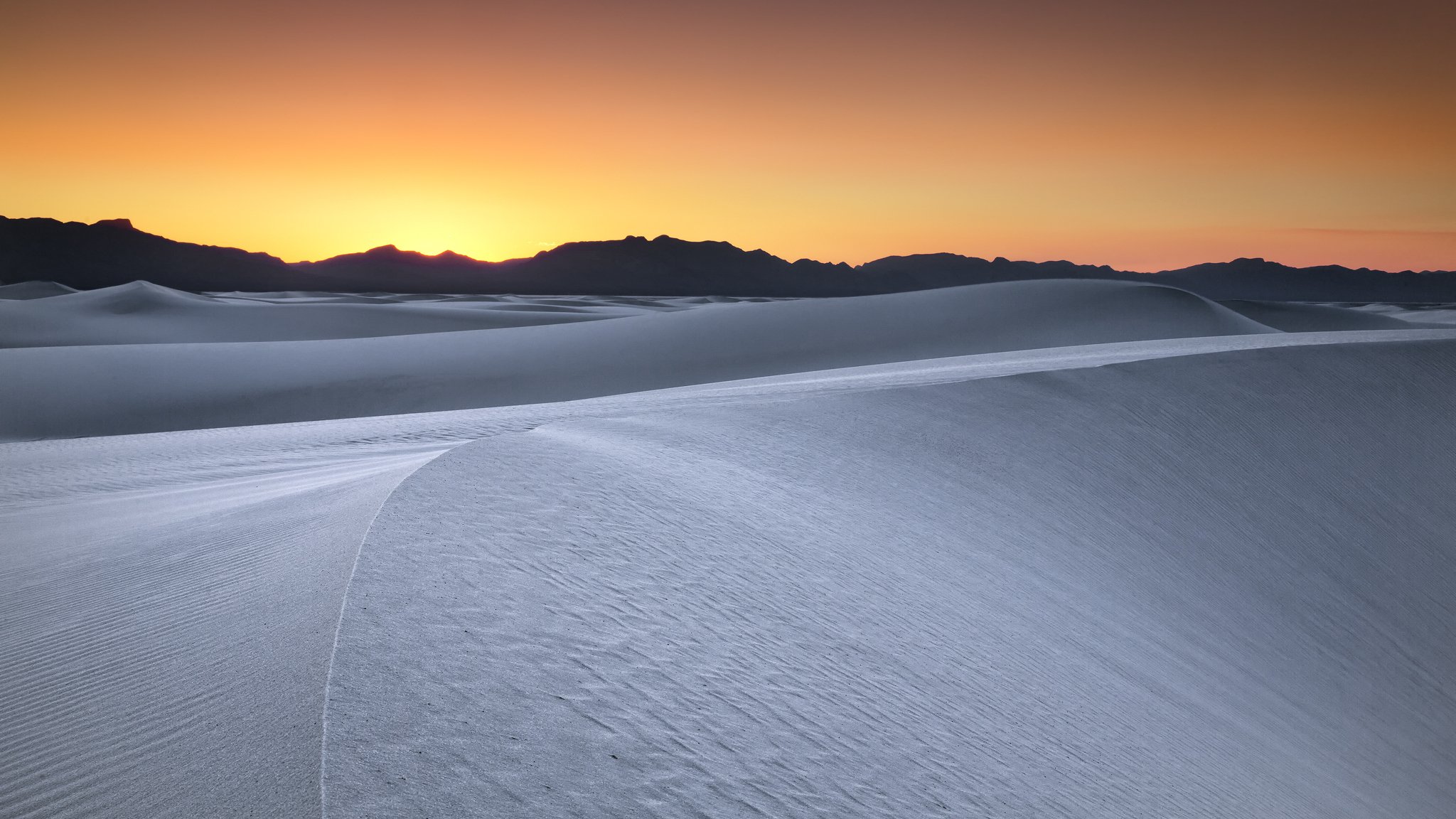 deserto tramonto paesaggio