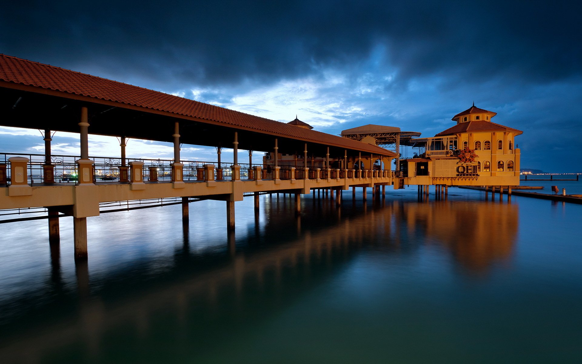 fiume ponte paesaggio