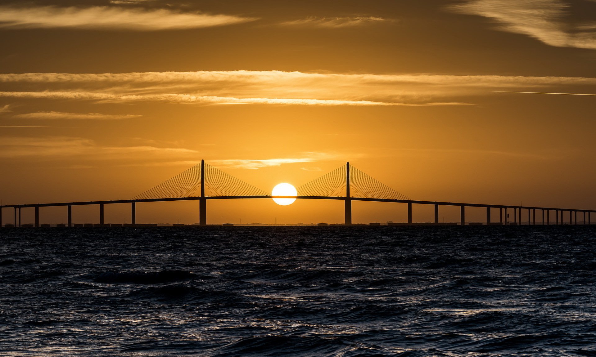 unshine skyway bridge landscape