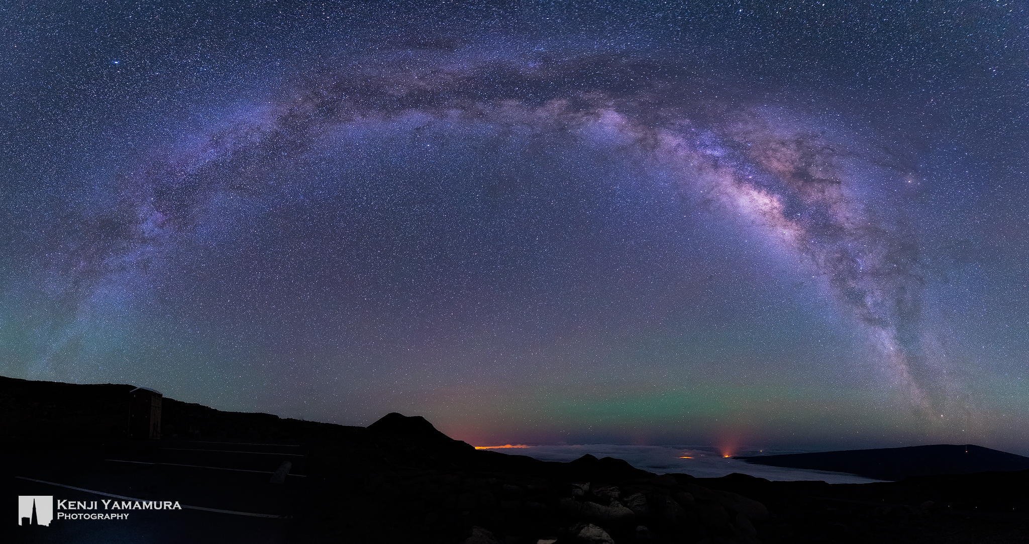 kenji yamamura fotograf mauna kea milchstraße