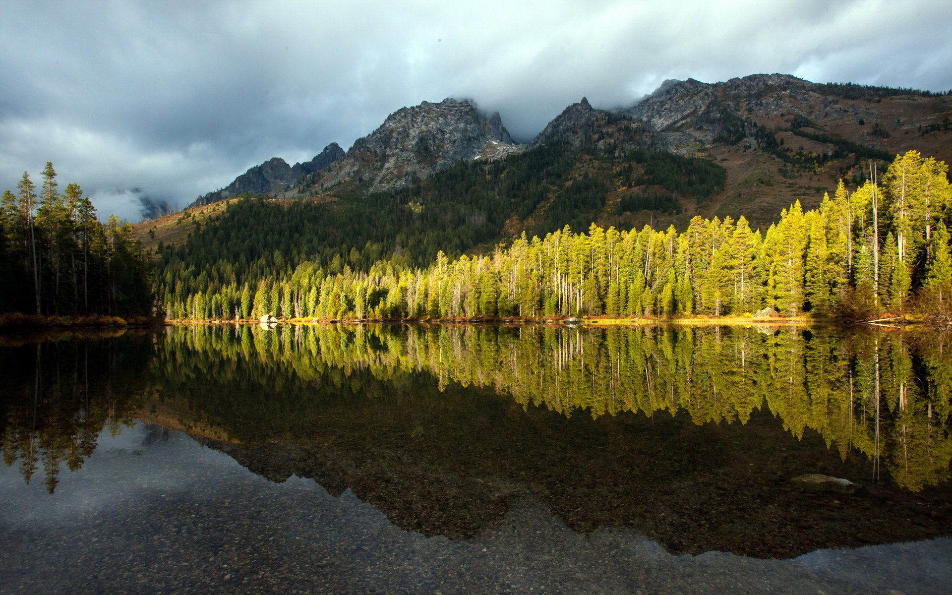 lake mountain landscape