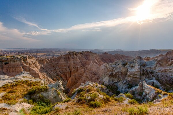 Montagne Rocciose nel sud di dhakkot