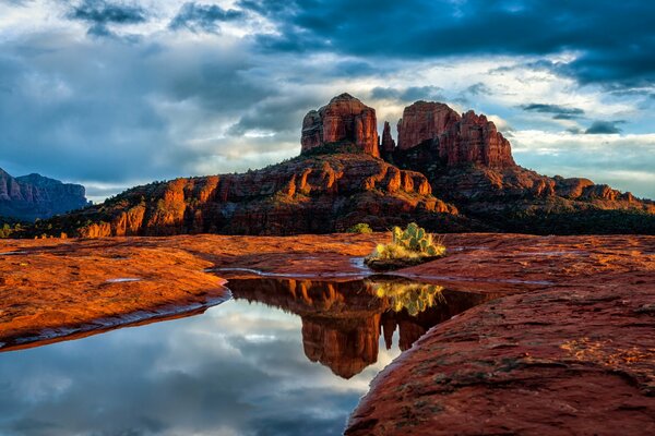 El cielo en las nubes de Arizona