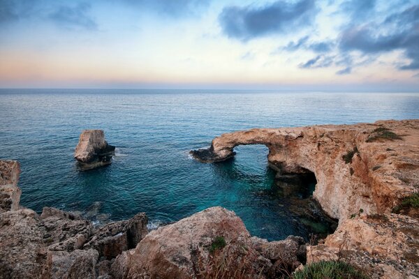 Love bridge. Ayia Napa. Cyprus