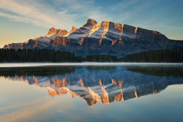 Parc National du Canada en hiver