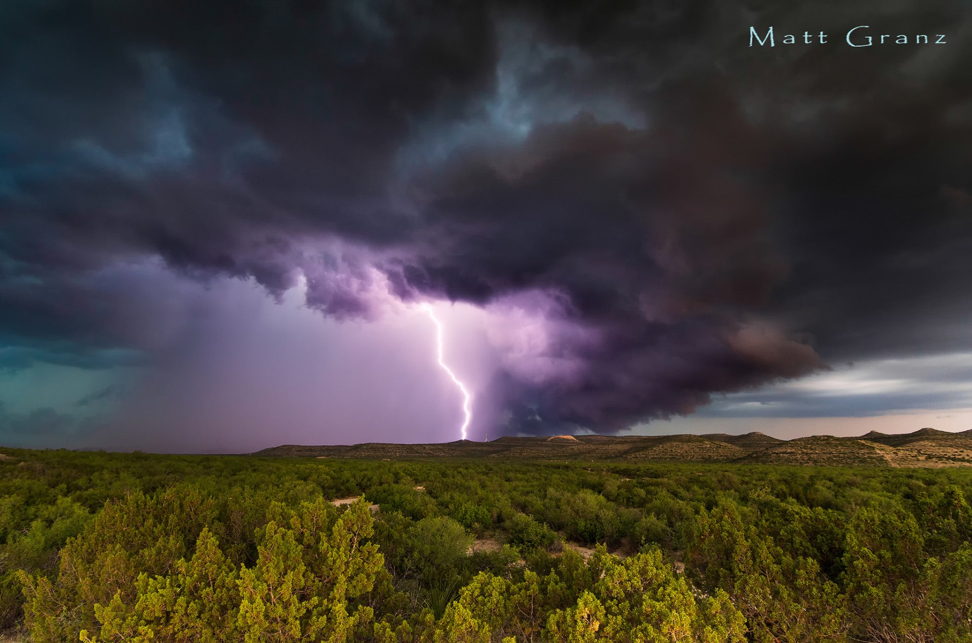 usa südlich texas wald wolken sturm