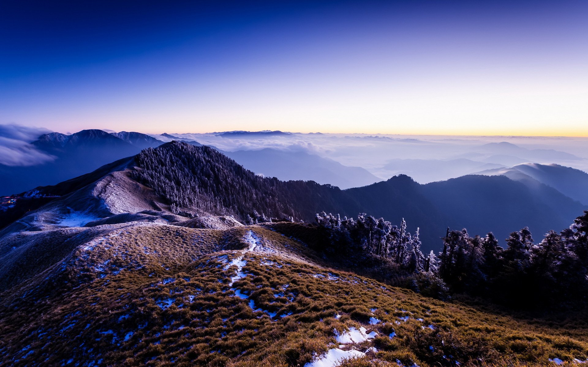 berge himmel natur landschaft