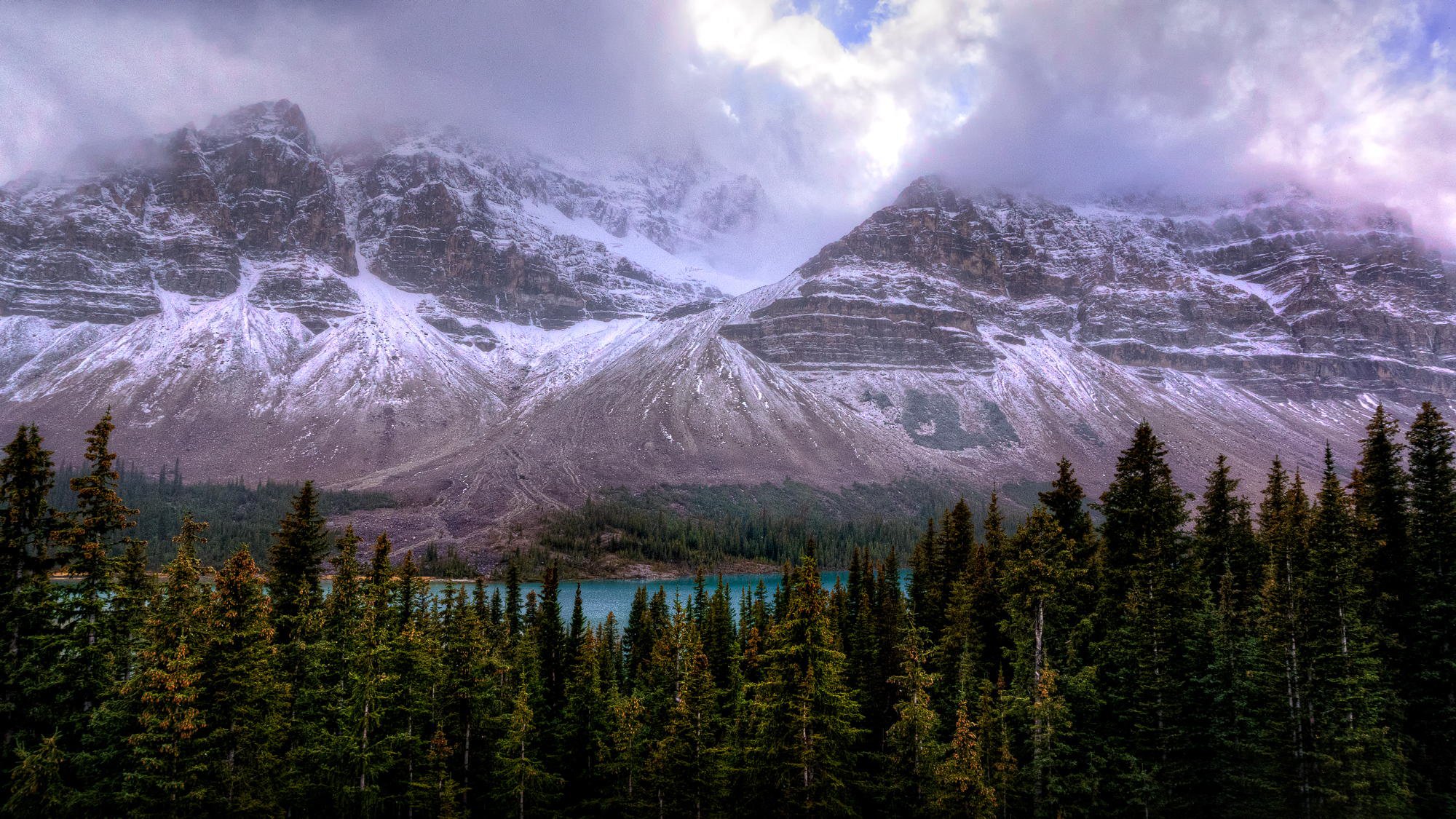 icefields parkway alberta kanada