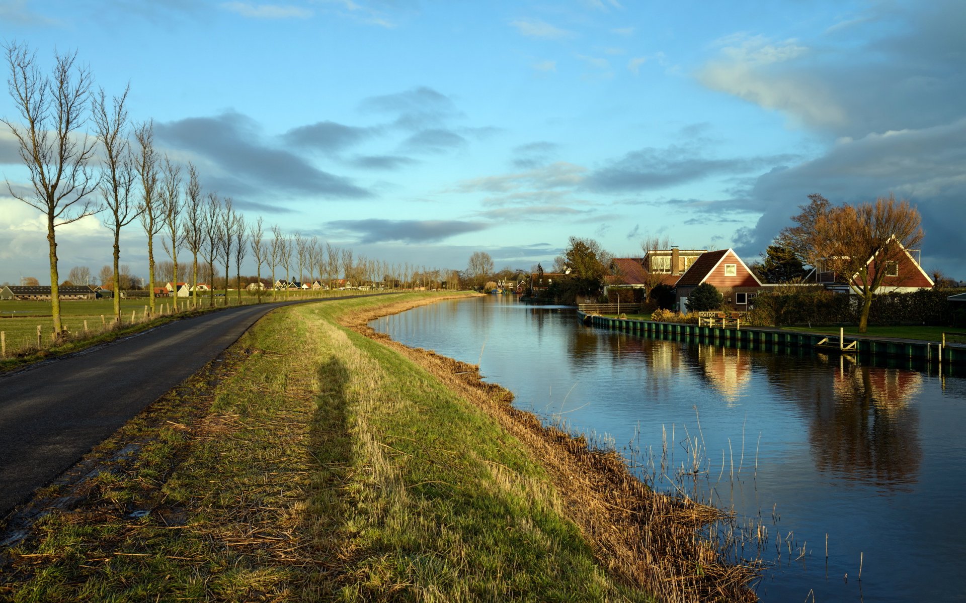 голландия oudendijk канал