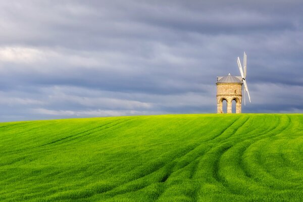 Stunning English green landscape