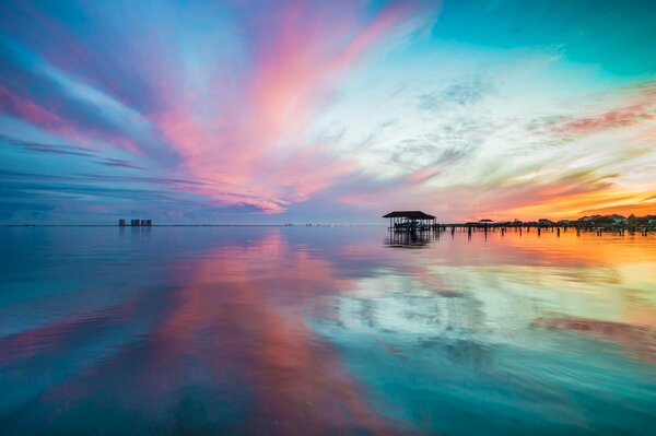 The place where the sea and the sky meet