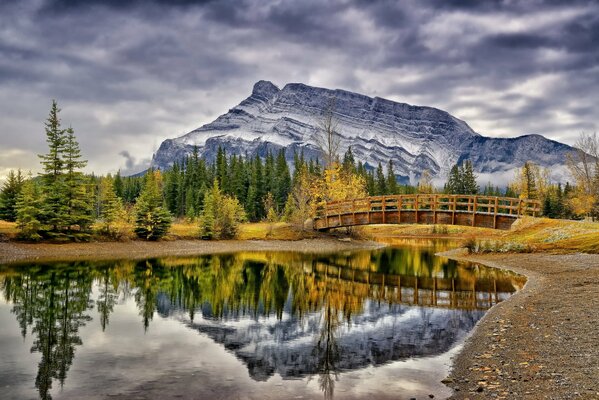 Teichkaskade, Banff-Nationalpark