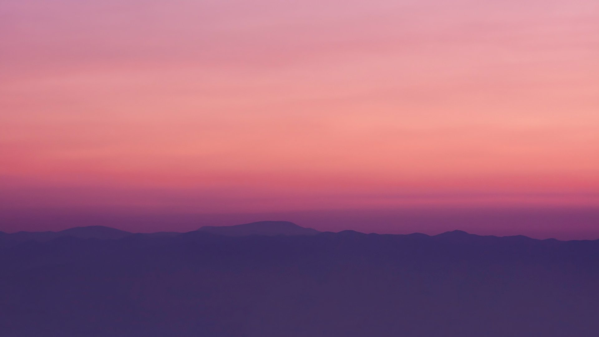 ky mountain twilight sunset landscape haze hill