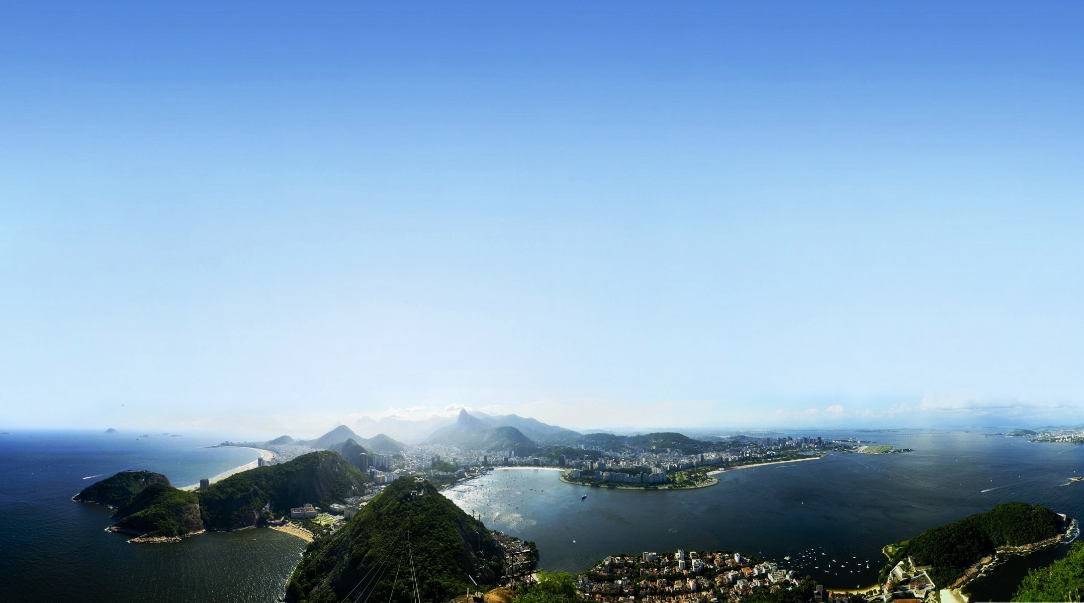 cielo mare isole brasile rio de janeiro rio de janeiro acqua bello paesaggio bello