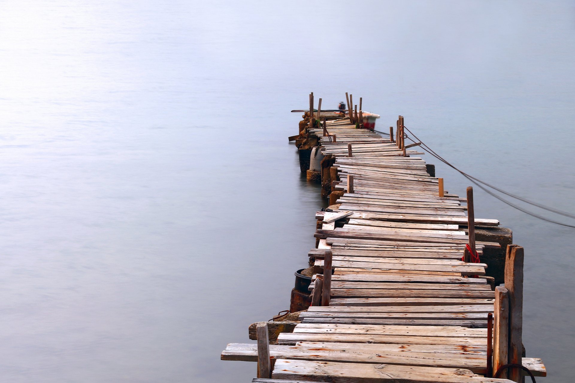 acqua molo legno