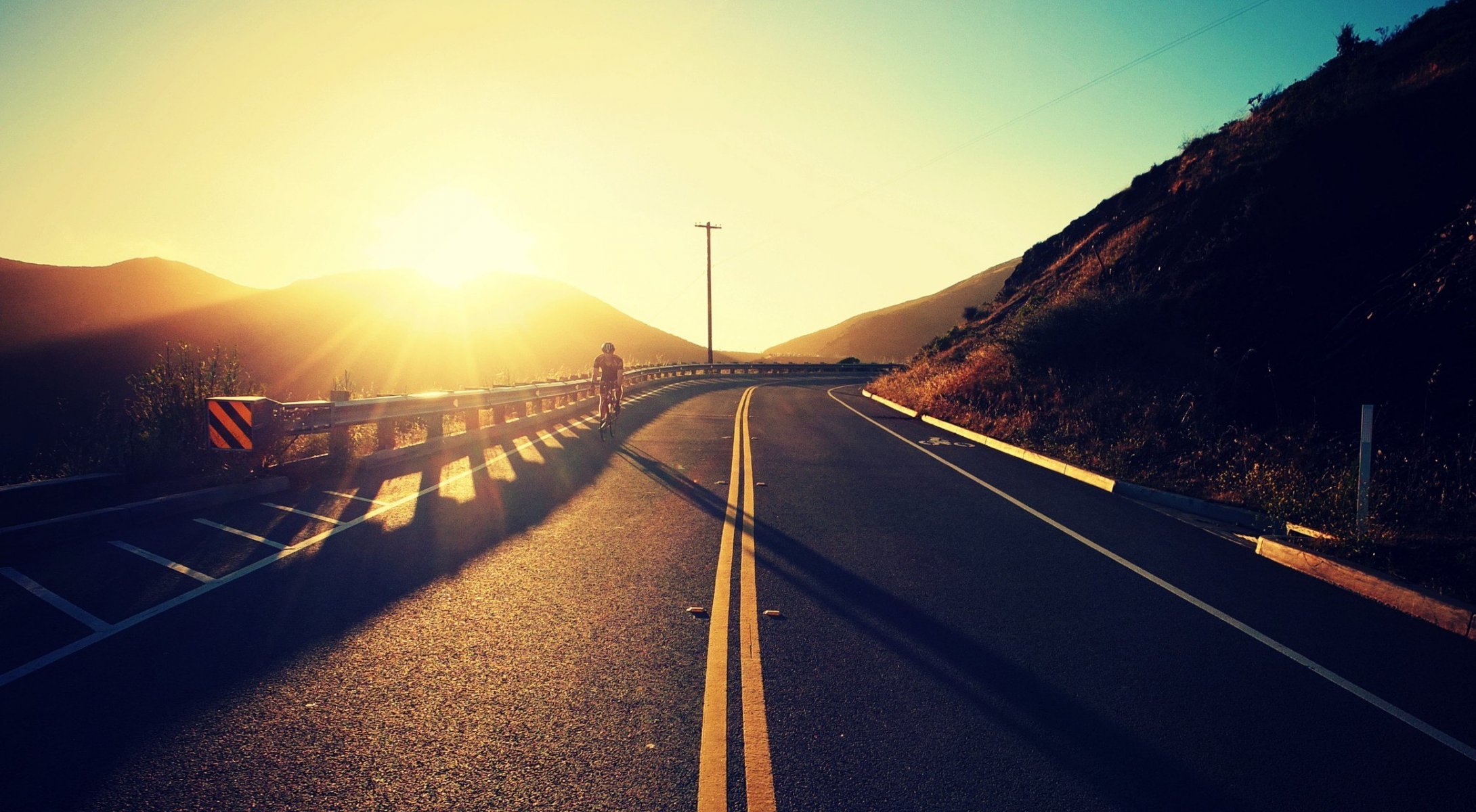 straße sonne sommer landschaft