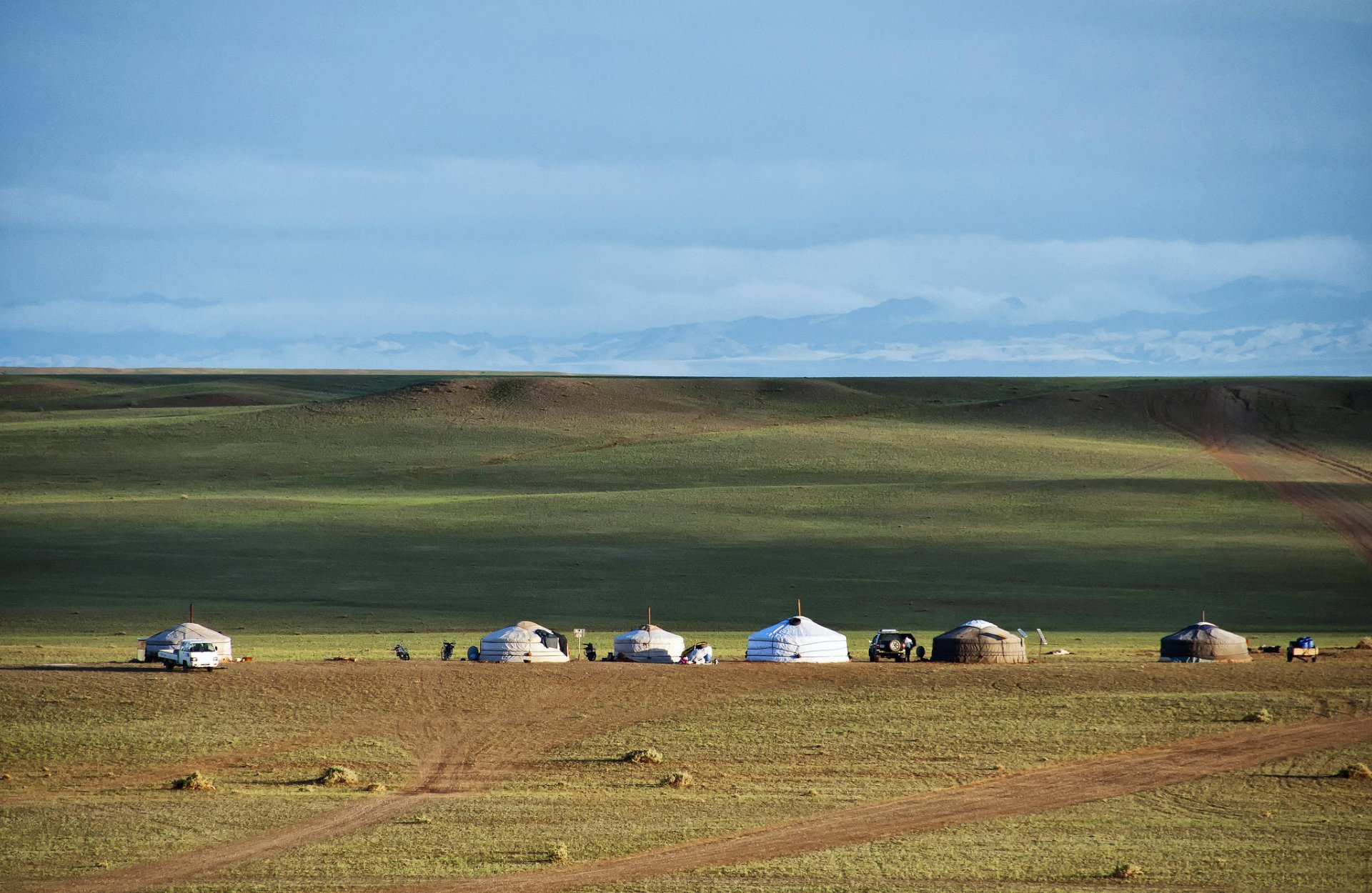 mongolia step linia horyzontu