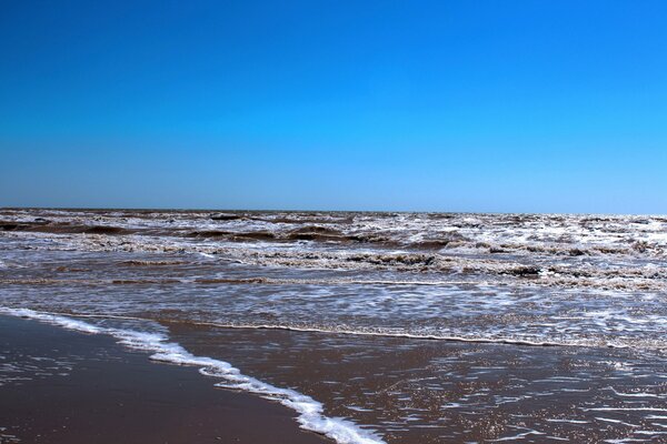 Surf on the Sea of Azov