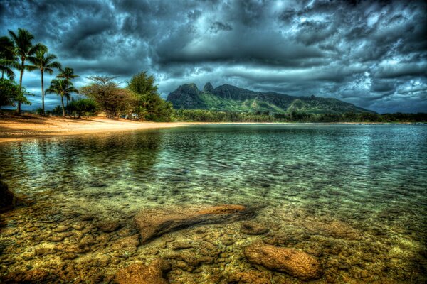 Фото тропики озеро горы