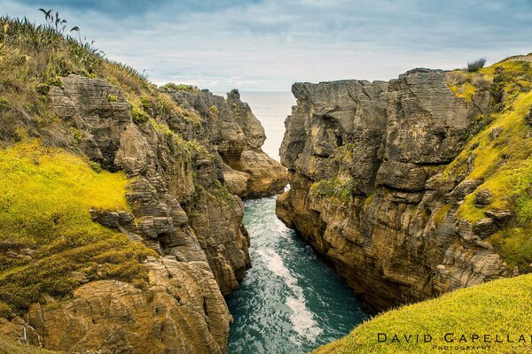 Beautiful landscape in New Zealand