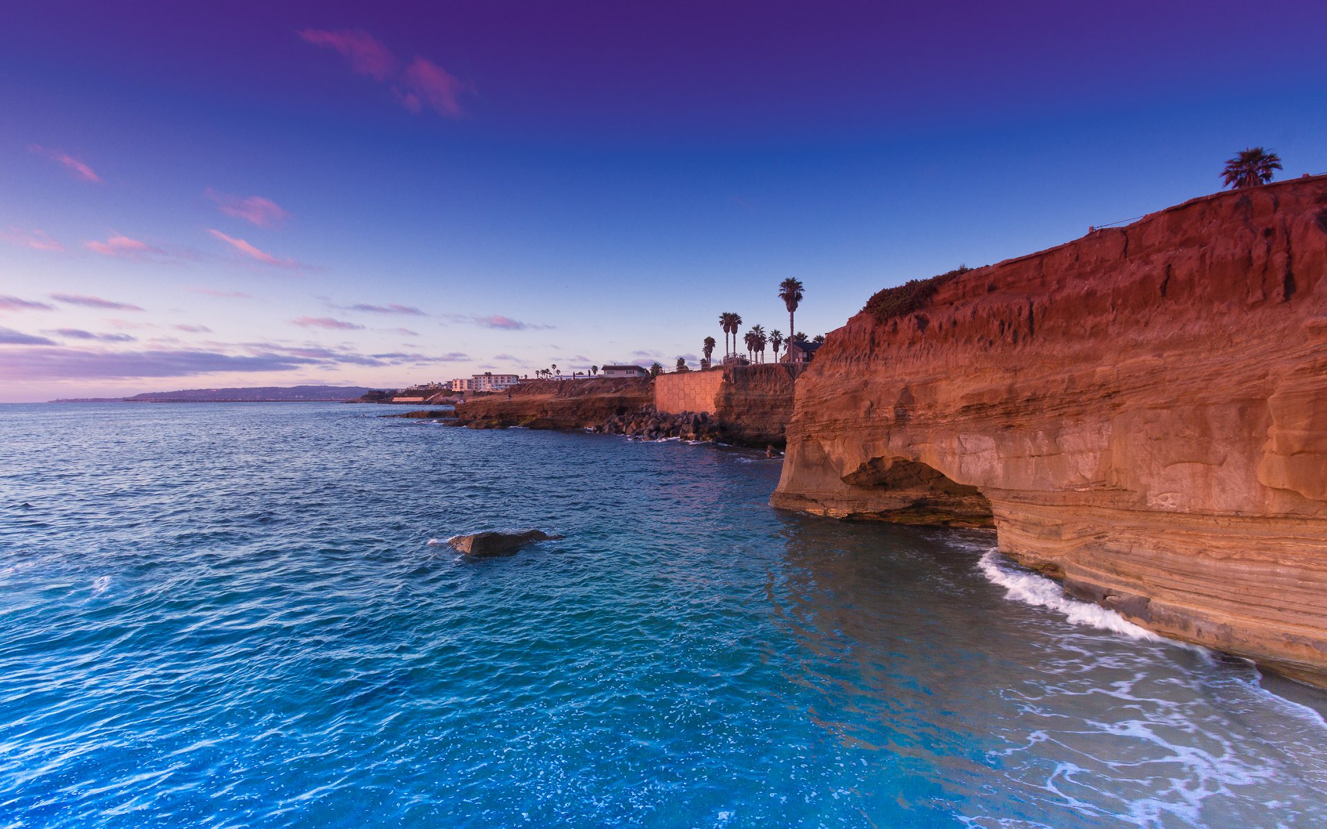 usa kalifornien san diego kalifornien sonnenuntergang felsen