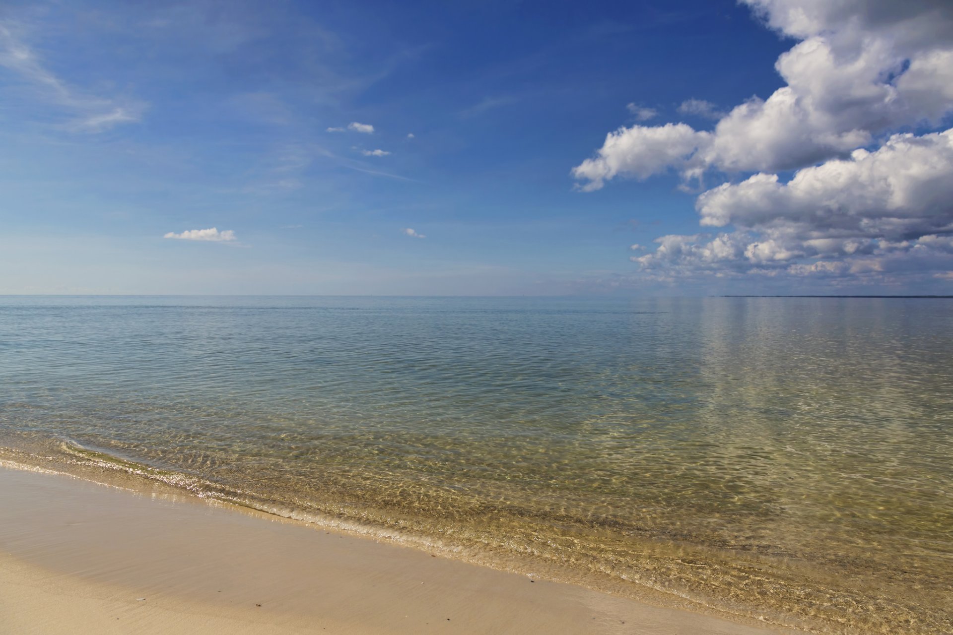 atlantik florida wasseroberfläche wolken