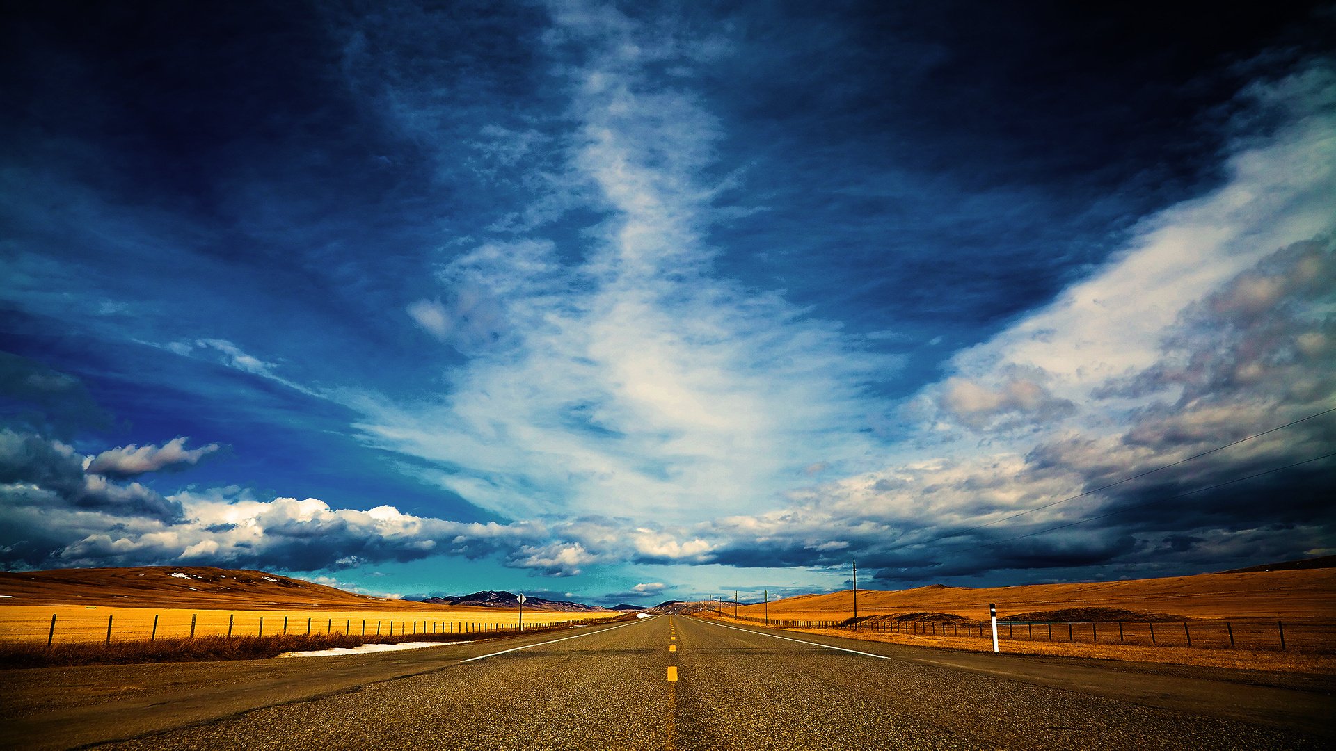 strada cielo distanza