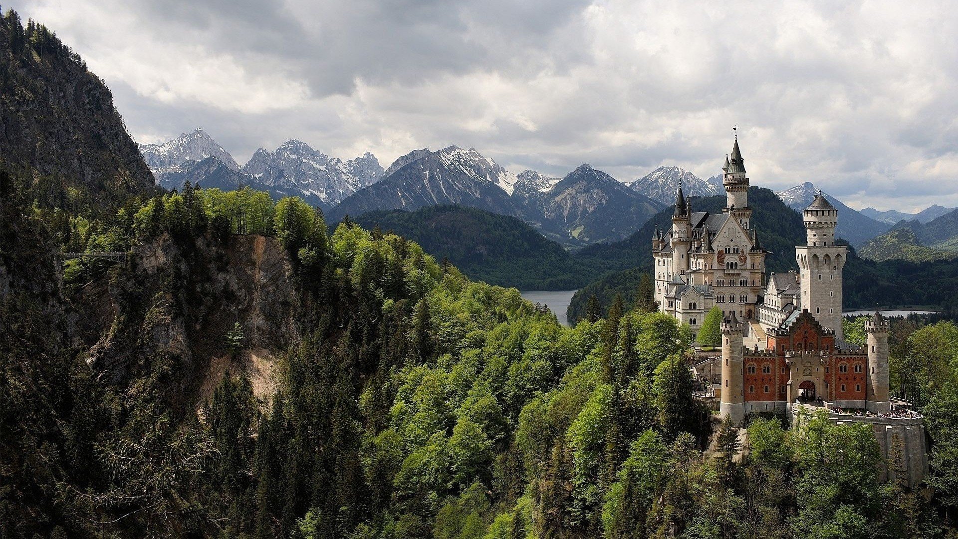 château montagnes nature