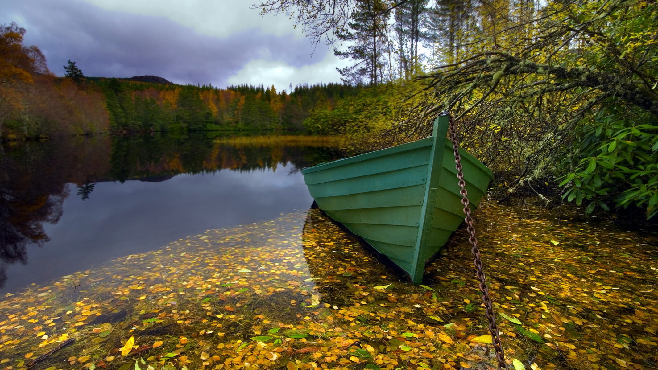 see boot landschaft