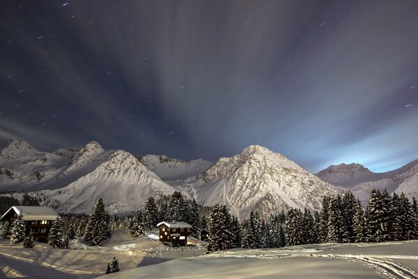 Una notte da favola in inverno