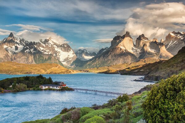 Parque nacional torres del Paine en Chile