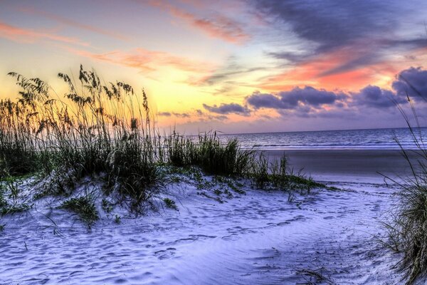 Sunset Island of Hilten Head, South Carolina