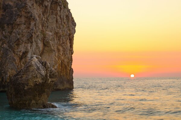 Felsen am Meer