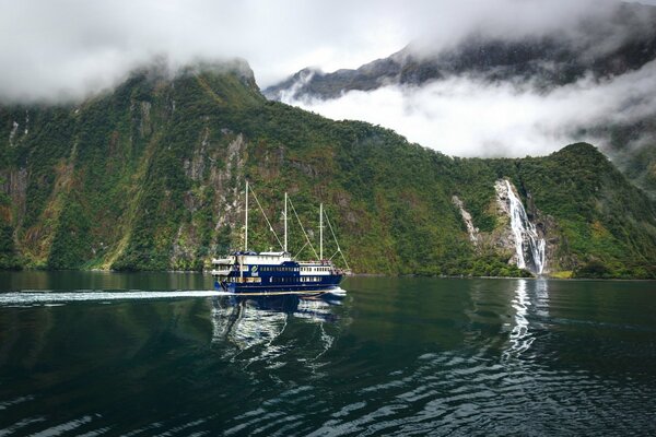 Parque nacional de nueva Zelanda