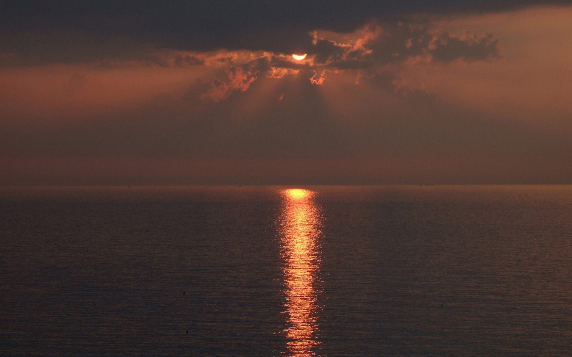 sera tramonto mare sole sentiero soleggiato