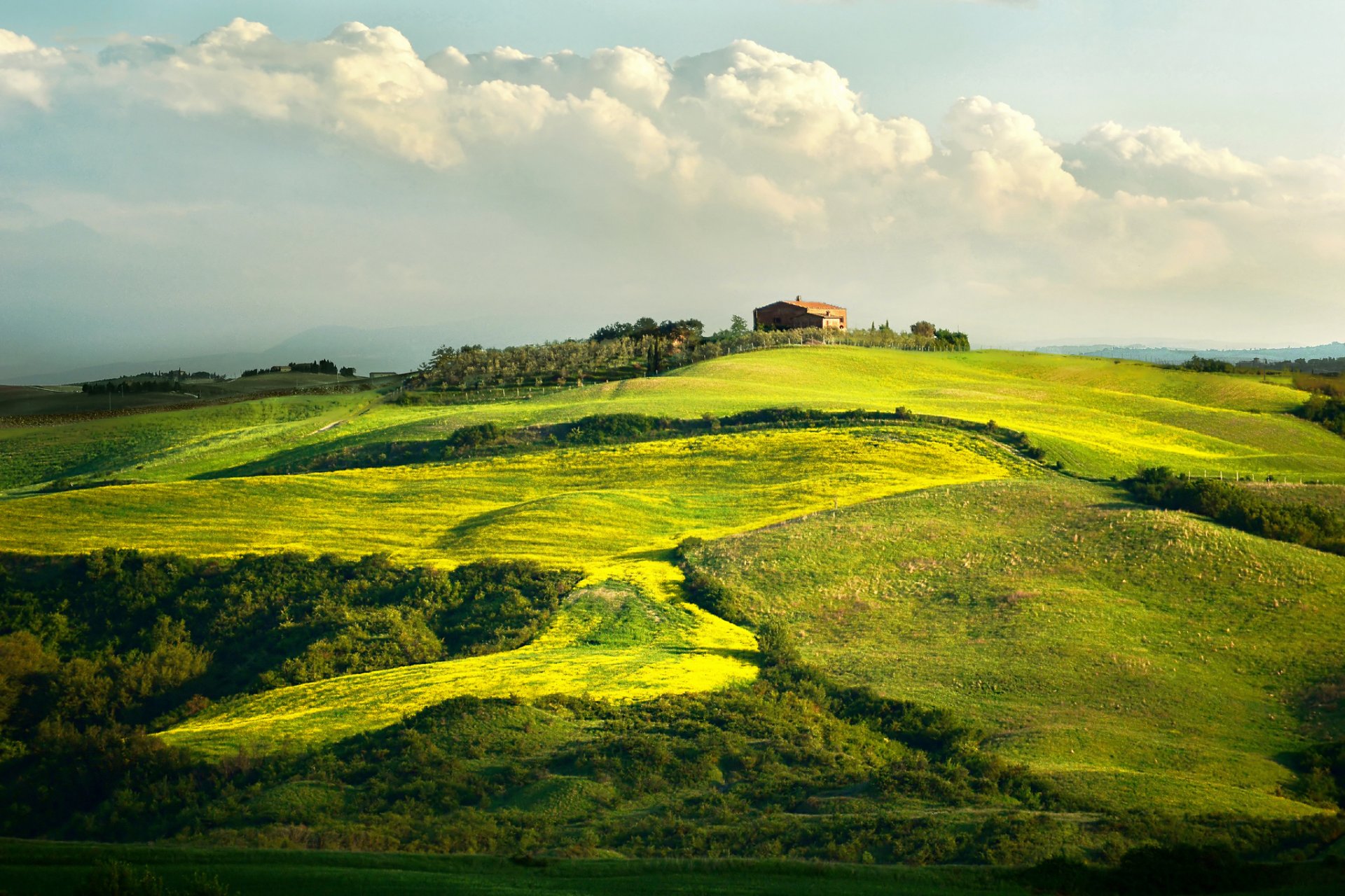 italien toskana haus weinberg