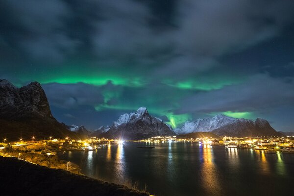 Northern Lights on the Lofoten Islands