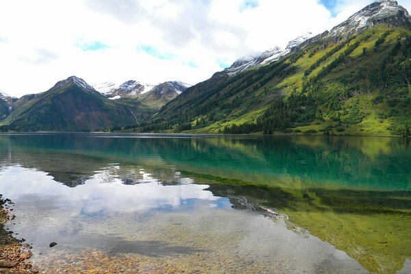 Pureté vierge du lac Saiyan