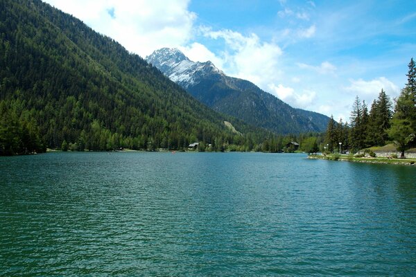 Nature is beautiful. Mountains and river 