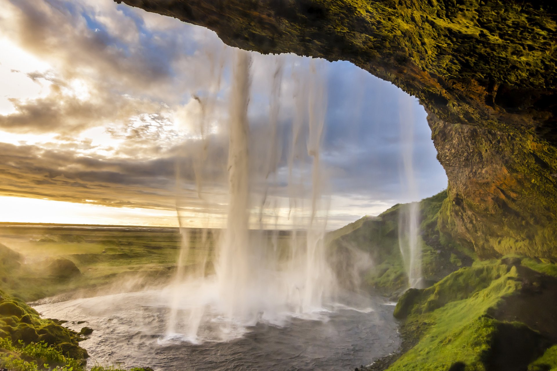 island wasserfall seljalandsfoss seljalandsfo