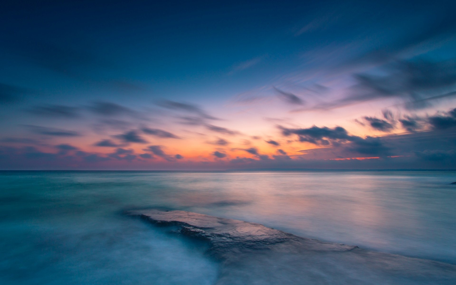 landschaft natur meer fluss wasser ozean himmel wolken horizont hintergrund schön tapete widescreen vollbild widescreen widescreen