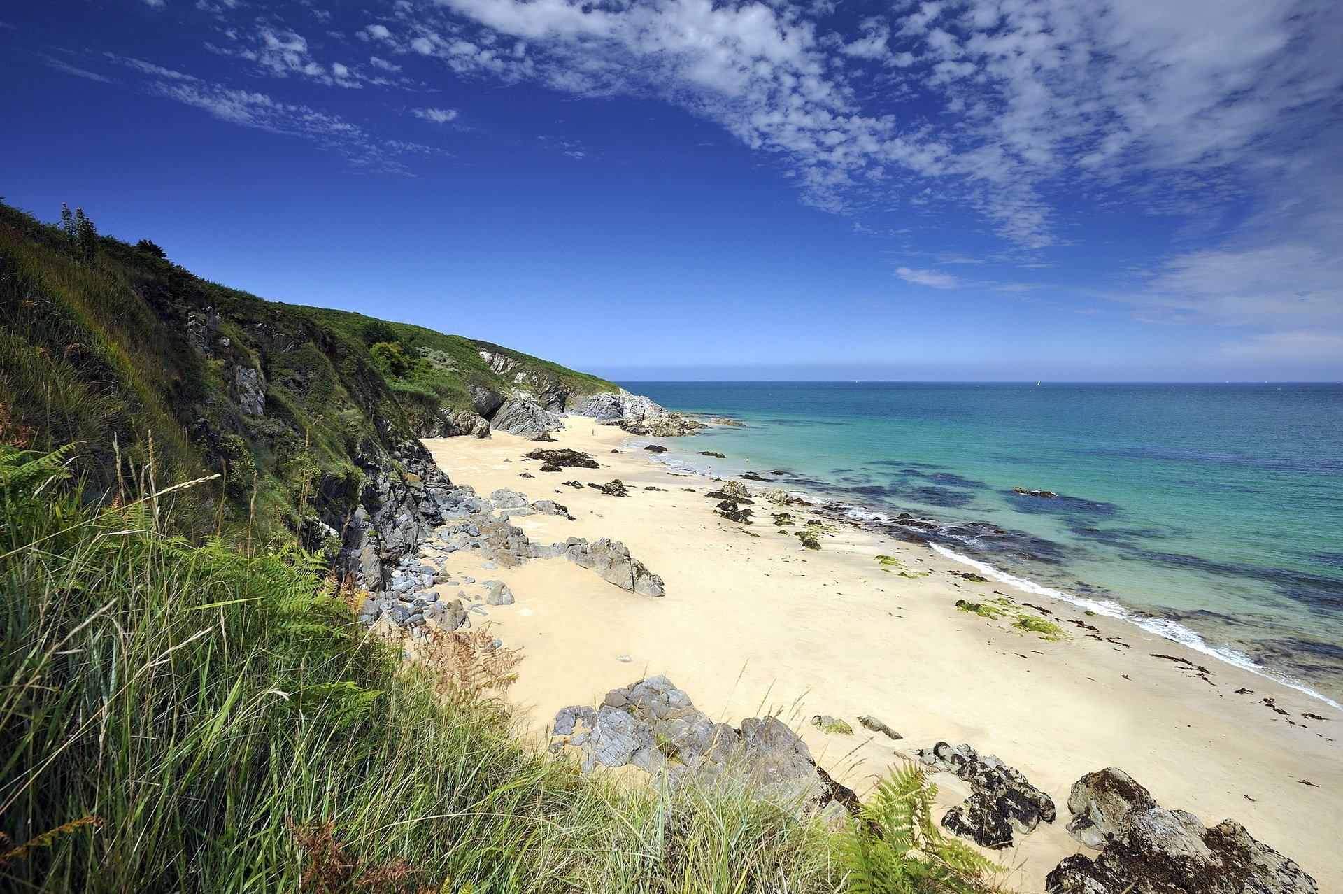 meer küste sommer landschaft