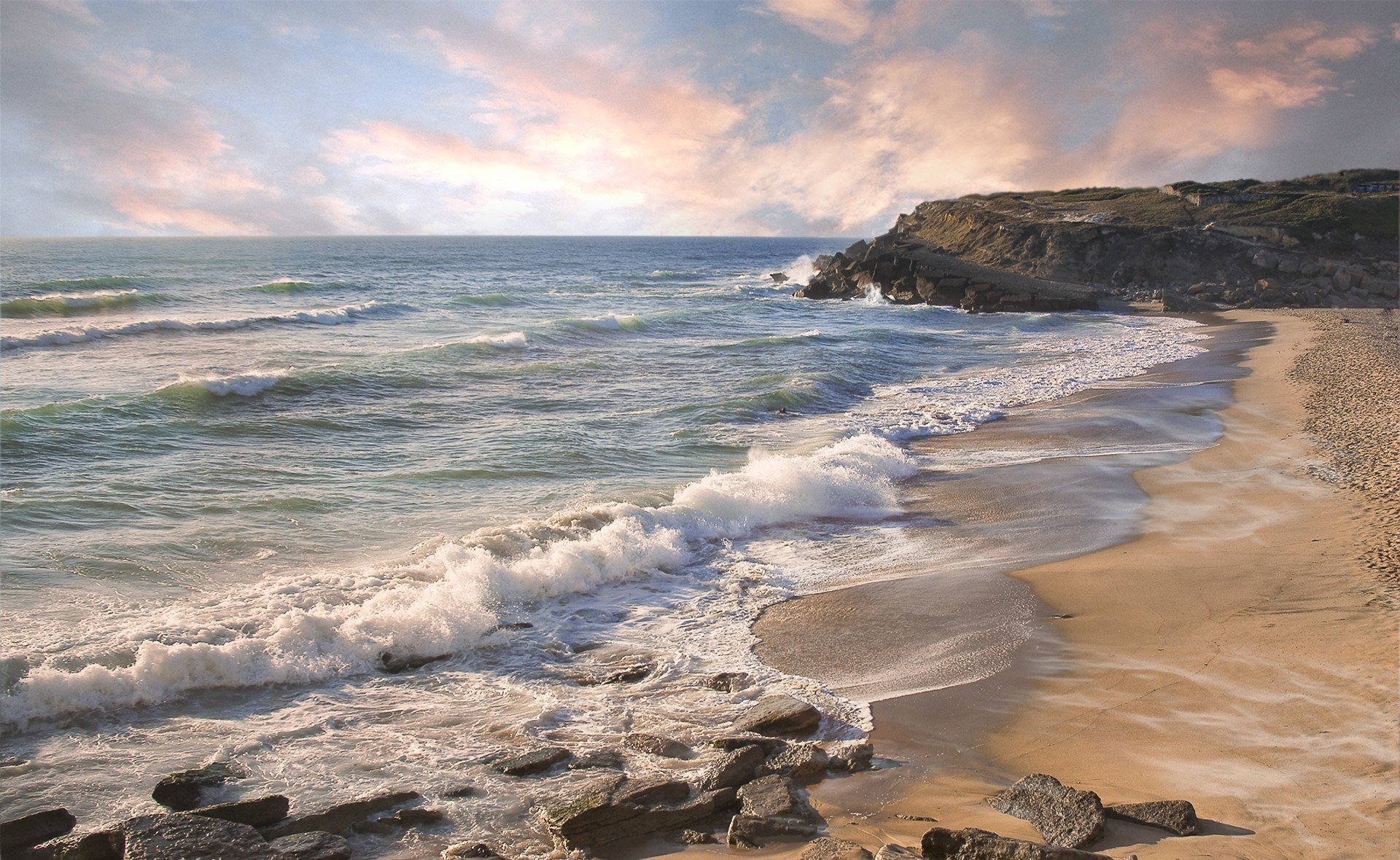 landschaft natur strand meer