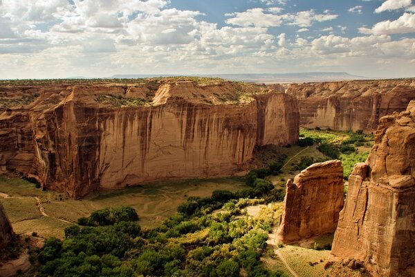 Der Canyon ist ein schöner Ort auf der Erde