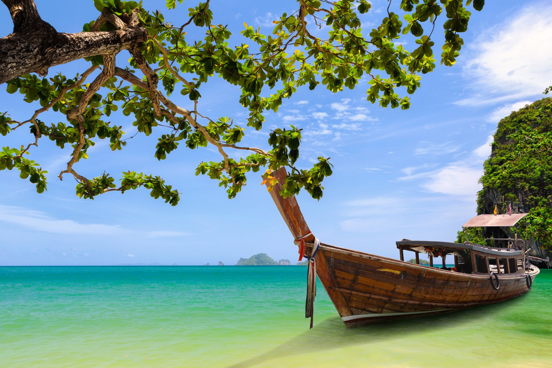 krabi thailand pang nga bay phang nga bay boot baum