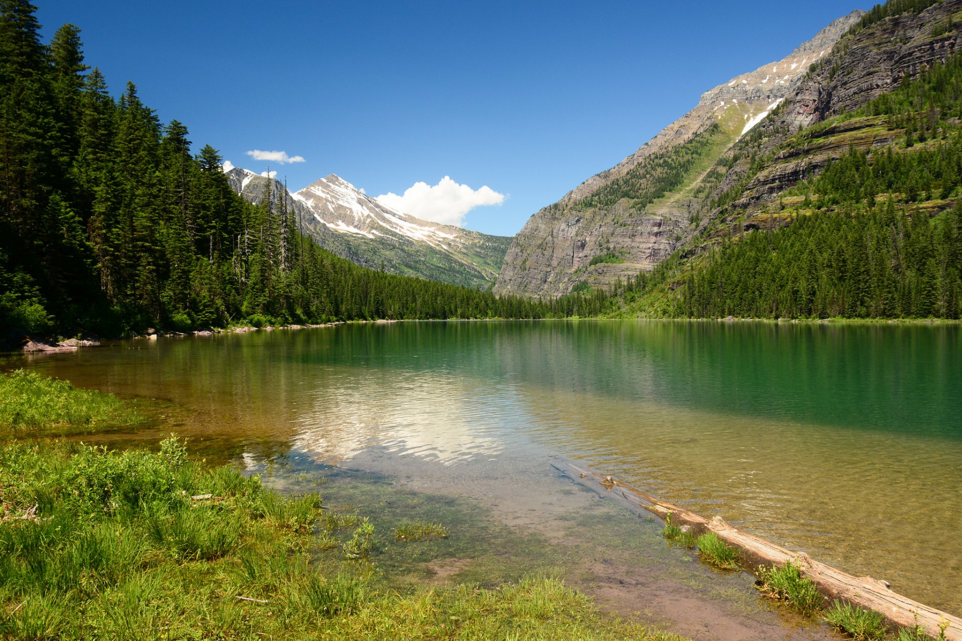 lawinensee glacier national park montana glacier see berge