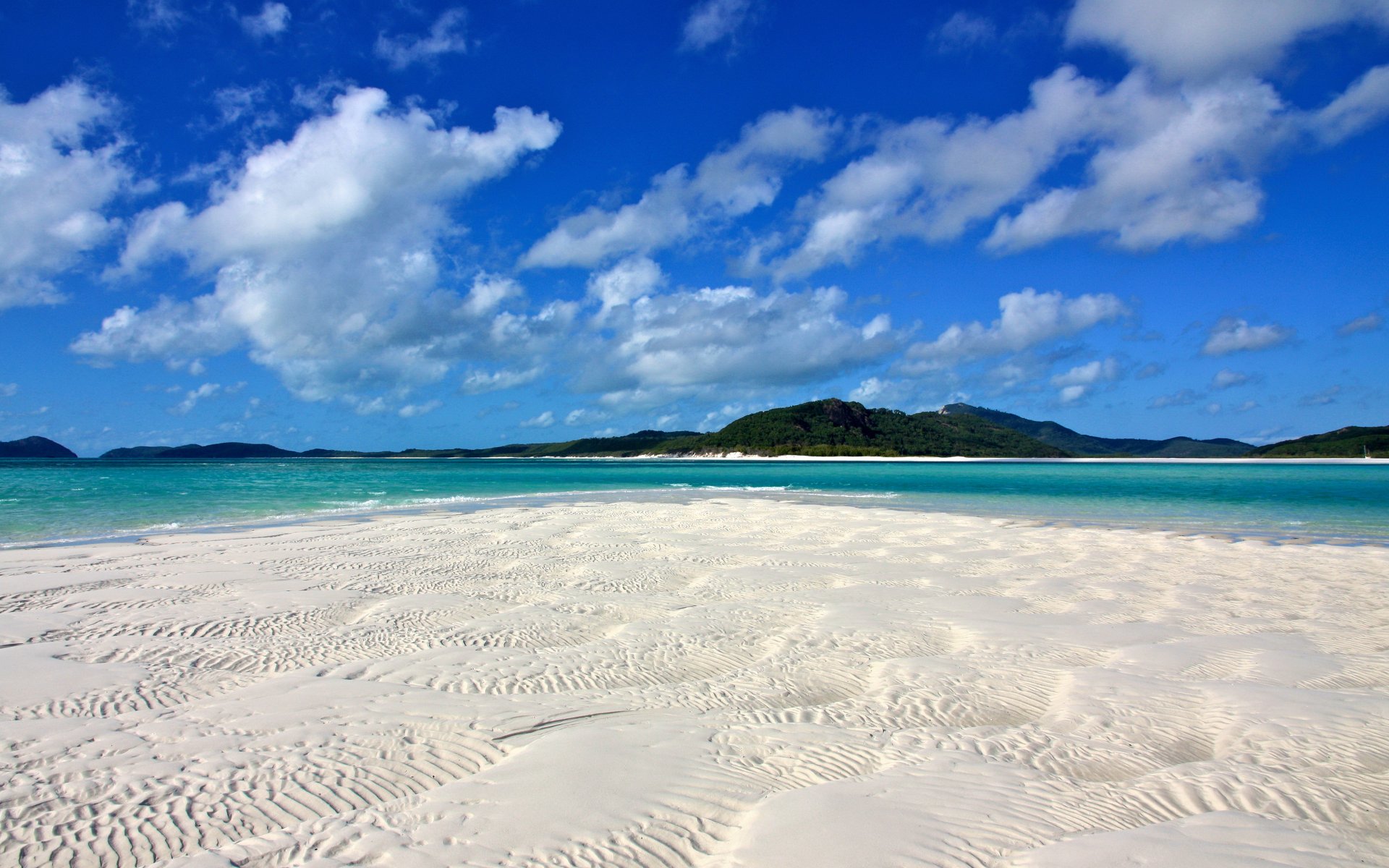 australien whitehaven strand schöner ort strand ozean sand