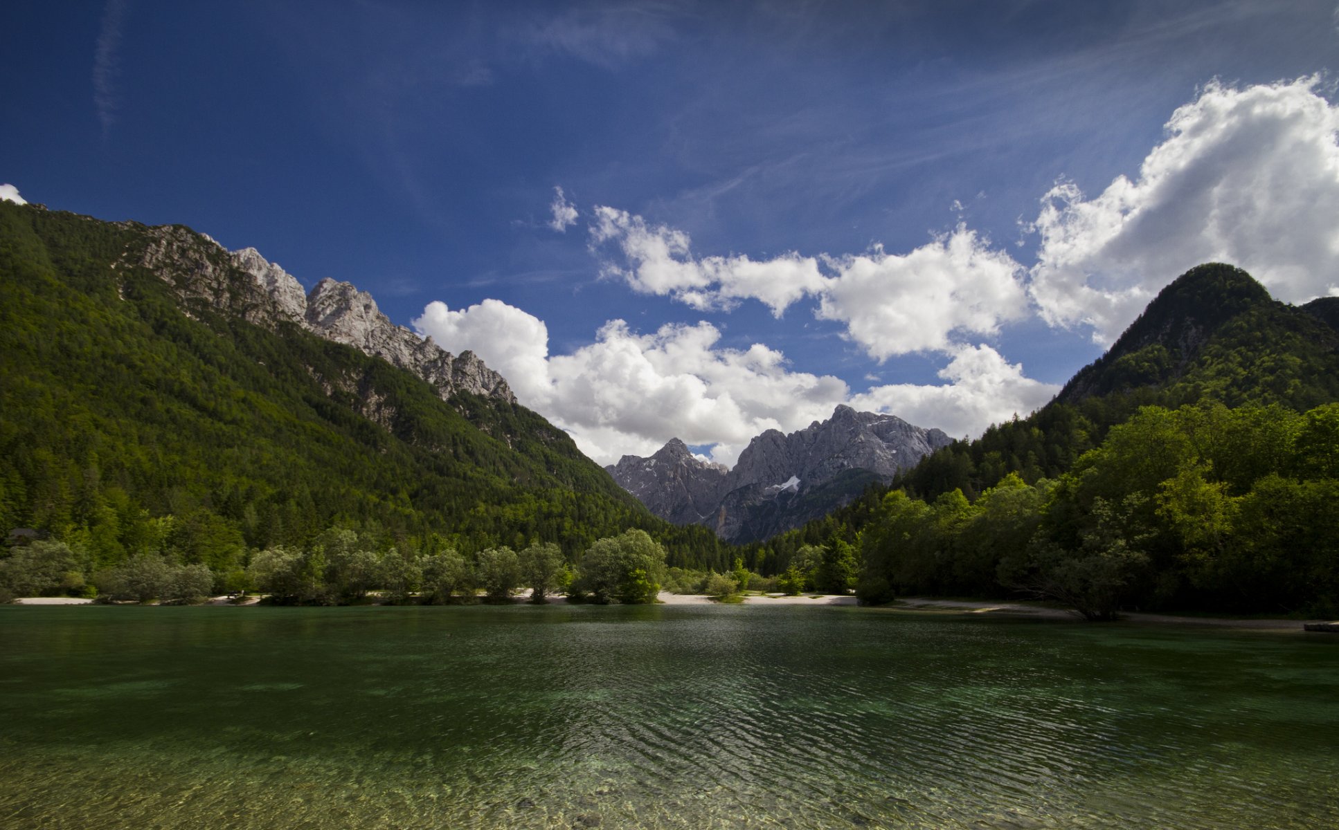 jasna-see kranjska gora slowenien see kranjska gora berge natur