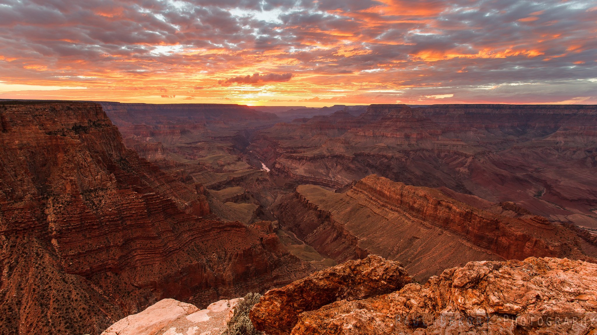 canyon united states sky rock sunset grand canyon final seconds of sunset paul dekort photo