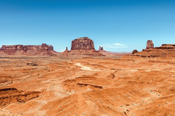 Das berühmte Monument Valley in Utah